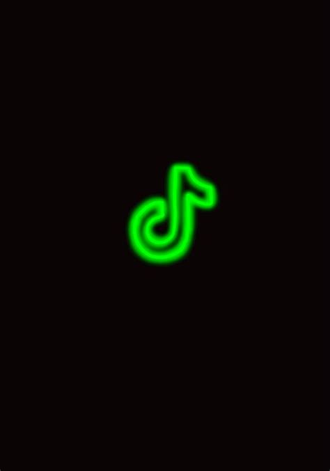 Tiktok App Icon Neon Tiktok Neon Logo Music Sound Equalizer Icon