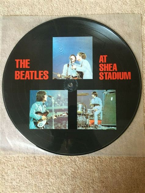 Popsike THE BEATLES Live At Shea Stadium 1965 Picture Disc