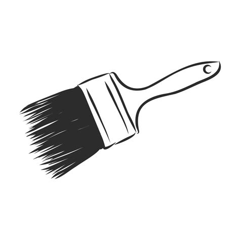 Brush Vector Sketch 8685954 Vector Art At Vecteezy