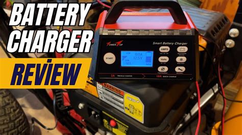 Towertop 12v Smart Car Battery Charger Review 🔋 Fully Automatic With Engine Start And Repair