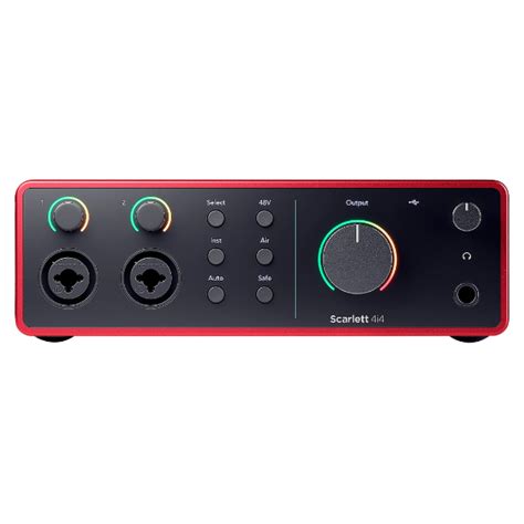 Focusrite Scarlett I Th Gen Usb Audio Interface Musiekw Reld