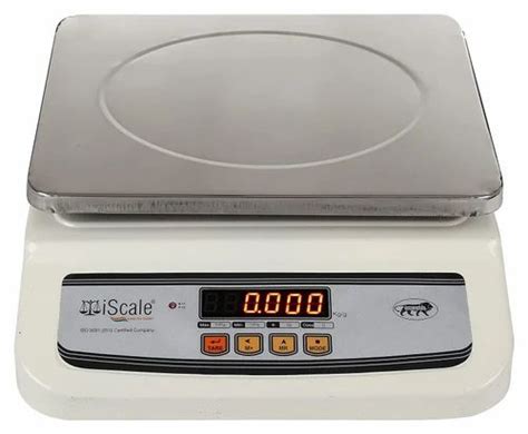 Sentire Ss And Plastic 20kg Table Top Weighing Scale At Rs 4500 In Vadodara