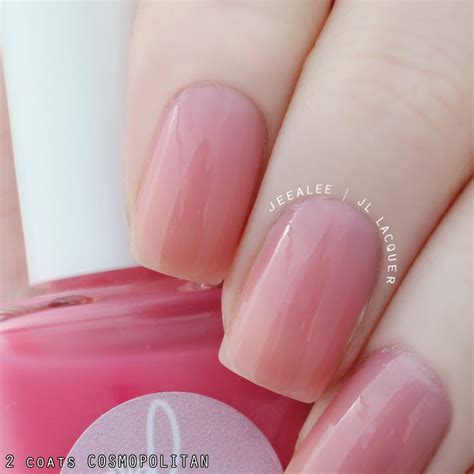 Cosmopolitan Blush Pink Sheer Jelly Nail Polish Light Etsy