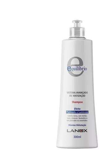 Shampoo Profissional Equilibrio Matizador 300ml Trihair MercadoLivre