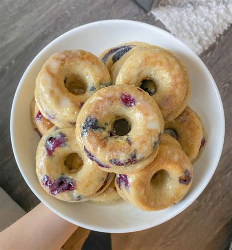 Baked Blueberry Donuts Peanut Butter And Jilly Recipe Food Vegan