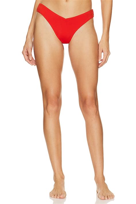 WeWoreWhat Delilah Bikini Bottom In Poppy REVOLVE