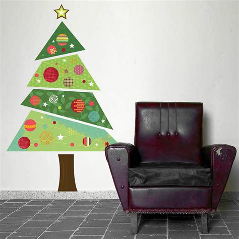 Fabric Christmas Tree Wall Sticker – spin collective