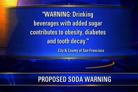 San Francisco Soda Warning - WFXB