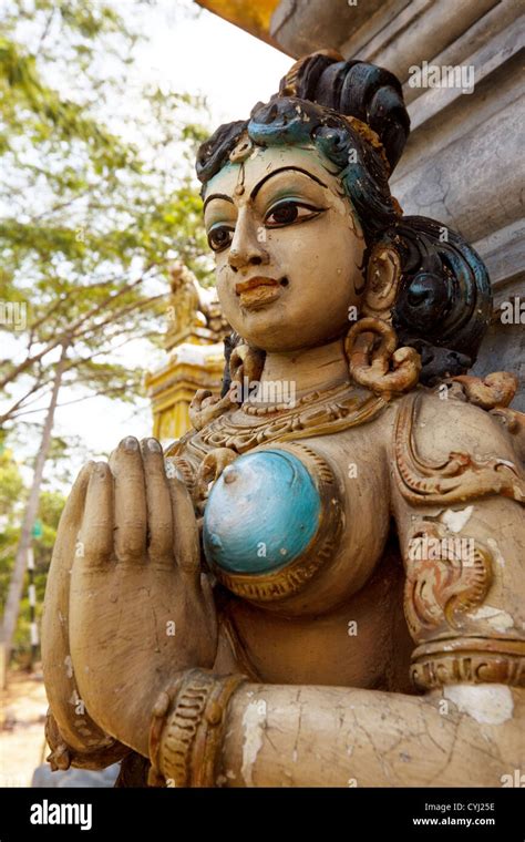 Ancient Hinduism god sculpture on Sri Lanka Stock Photo - Alamy