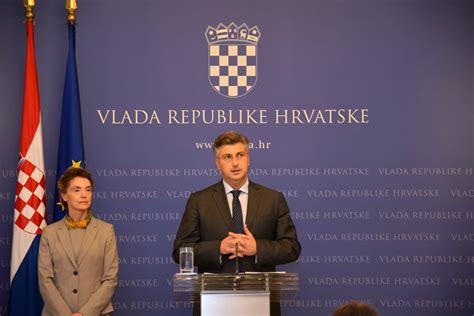 Konferencija Za Medije Predsjednika Vlade Republike Hrvats Flickr