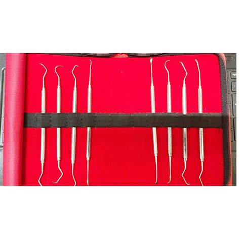 Buy Dental Hand Sickle Scaler Set Of 8 Pcs Dental Equipment Online