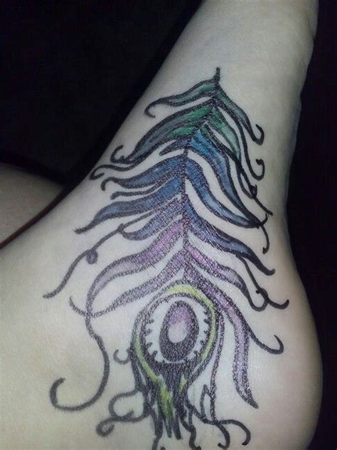 Peacock Feather Tattoo