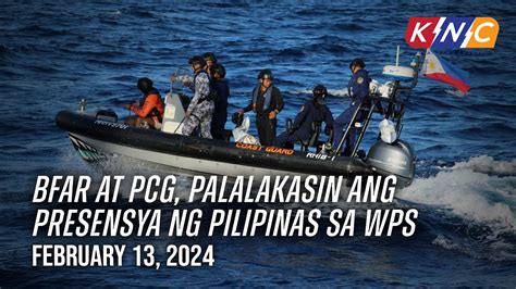 Bfar At Pcg Palalakasin Ang Presensya Ng Pilipinas Sa Wps Kidlat