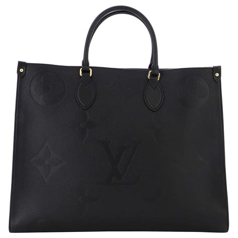 Louis Vuitton Onthego Tote Monogram Empreinte Giant Gm For Sale At 1stdibs