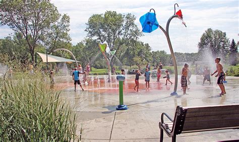 Municipal Splashpad Designs Landscape Architecture Ayres Associates