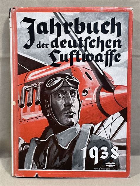 Bunker Militaria Original Pre WWII German Year Book Of The Luftwaffe