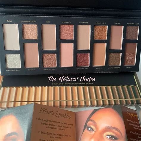 Dhl Cosmetic Born This Way The Natural Nudes Paletten Farben