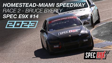 Spec E X Race Homestead Miami Speedway Bmw I Speed Bruce