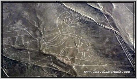 Photo: Nazca Lines Image of Monkey (Mono) – Traveling Mark