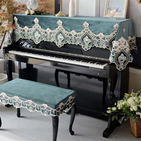 European 73 key keyboard pianos covers embroidered... – Grandado