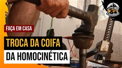 Troca da Coifa da Homocinética Passo a Passo Faça em casa sem