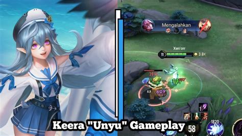 Keera Unyu Unyu Short Gameplay Arena Of Valor Youtube