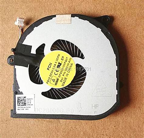 Laptop Notebook Cpu Gpu Graphics Card Cooling Fan For Dell Xps