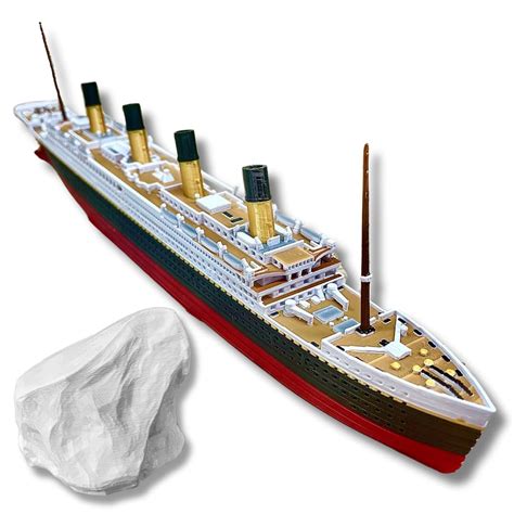 Buy Full Color Rms Titanic Model Ship 1 Ft Long Assembled Titanic Toys