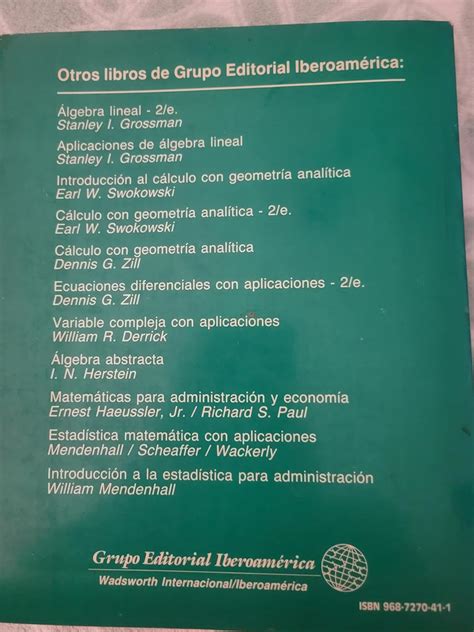 Algebra Y Trigonometria Con Geometria Analitica Unknown Amazon