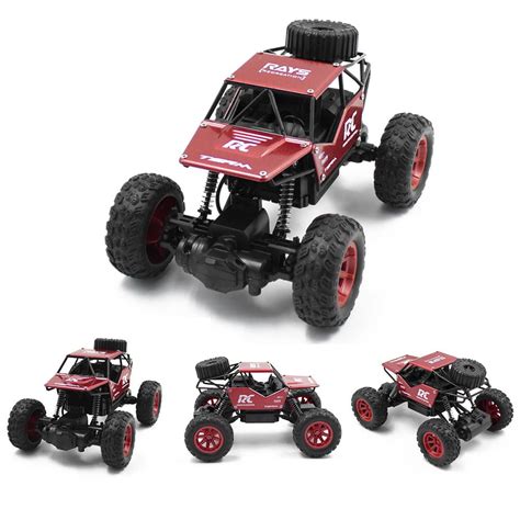 Remote Control Car 24ghz Rc Cars 4wd Powerful All Terrains Rc Rock Crawler Electric Radio