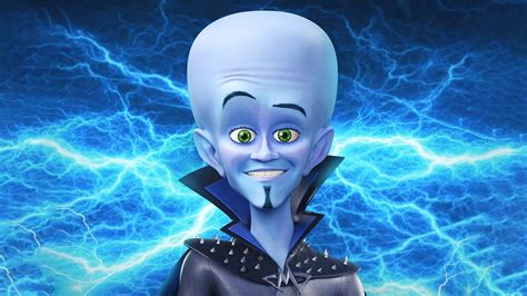 Megamind Heroic Pose Hd Wallpaper Electric Energy Background