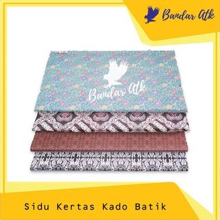 Jual Sidu Kertas Kado Batik Sinar Dunia Bungkus Kado Batik Pack