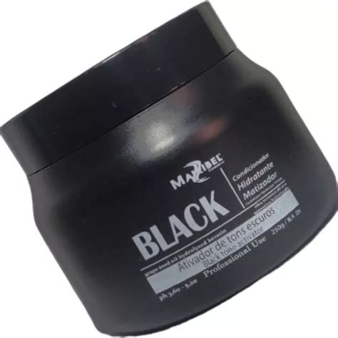 Matizador Ativador Tons Black Preto 250g Mairibel Original MercadoLivre