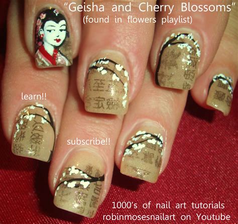 Robin Moses Nail Art Retro Nail Art Cute Cherry Nails Cherry