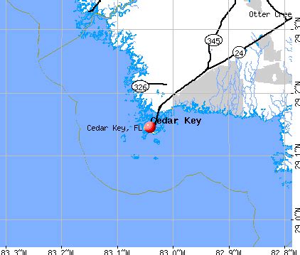 Cedar Key Florida Map – Verjaardag Vrouw 2020