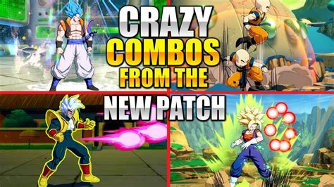 The Best Combos Of The New Dbfz Patch Are Absolutely Crazy Youtube