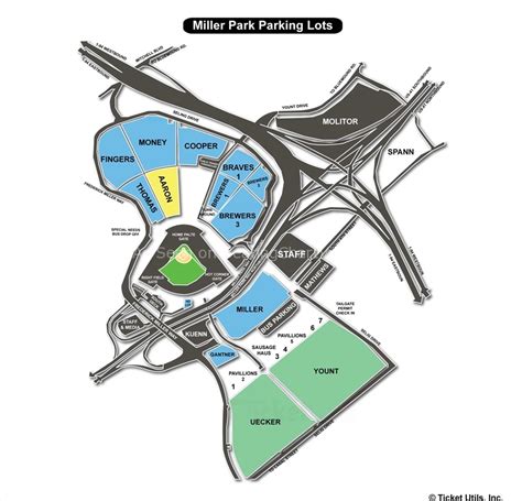 Miller Park, Milwaukee WI | Seating Chart View