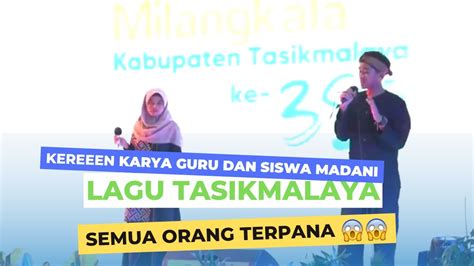 Juara Menyanyi Lagu Sunda Guru Dan Siswi Madani Ini Membuat Semua