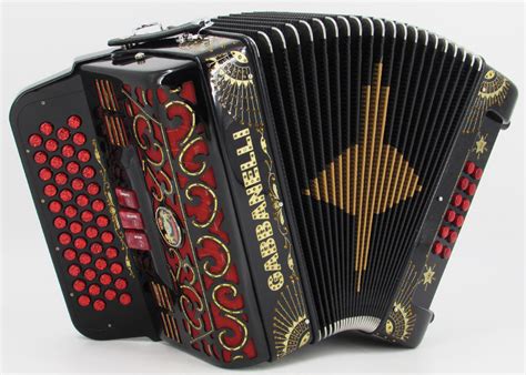 Gabbanelli M463 Black - Gabbanelli Accordions