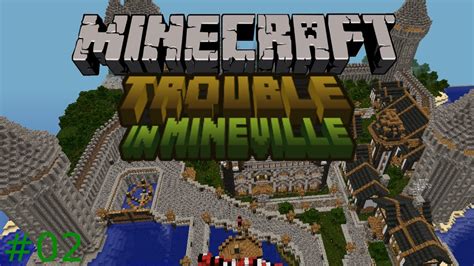 Let S Play Minecraft Trouble In Mineville Ft Zensoplays German