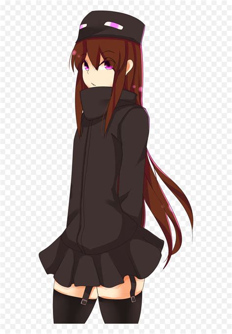 Anime Girl Waving Png Minecraft Mob Talker Endermanminecraft