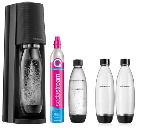 SATURATOR WODY TERRA 3 BUTELKI SODASTREAM SYFON DO GAZOWANIA NABÓJ CO2