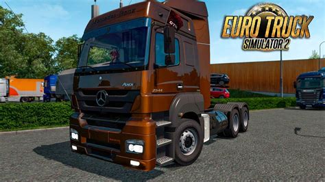 MERCEDES AXOR ETS 2 1 36 TRUCK MOD 2K YouTube