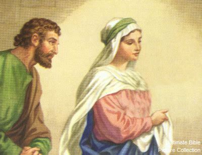 Matthew 1 Bible Pictures: Joseph and Mary