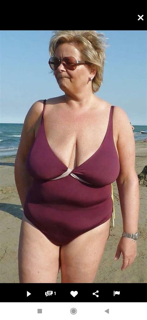 Chubby Granny Swimsuit 👙 2 Roldhugetits