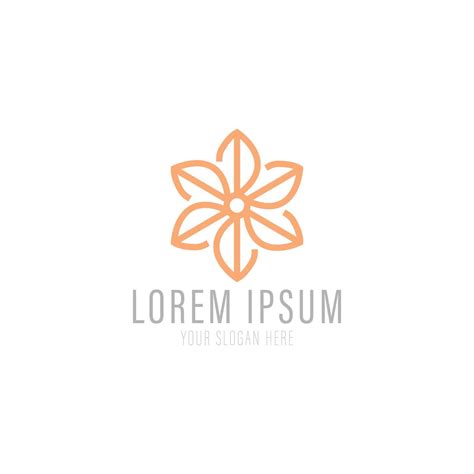 Elegant Flower Logo Design Vector Template 6301863 Vector Art At Vecteezy