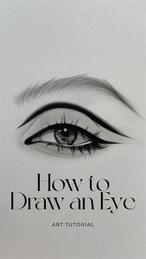 How to Draw an Eye | Step by Step Eye Tutorial For Beginners | Cool ...