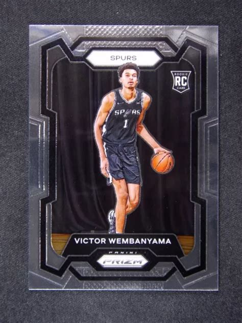 Panini Prizm Victor Wembanyama Carte Recrue Rc Wemby