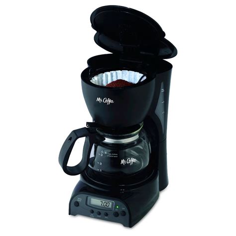 Mr. Coffee 4-Cup Programmable Coffee Maker, Black, 1 ct | Shipt