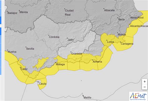 Las Lluvias Persisten Todo El Fin De Semana En La Costa De Granada